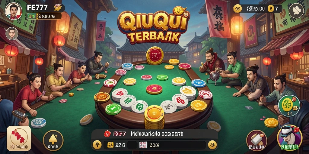Tampilan gameplay QiuQiu yang seru dan menarik di FE777.