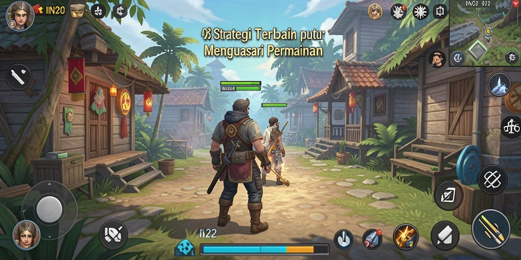 Tampilan menarik dari gameplay IN22 yang menantang.