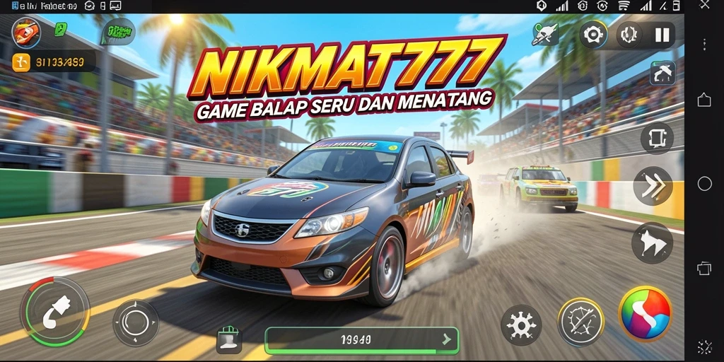 Tampilan gameplay seru dan menegangkan di NIKMAT777.