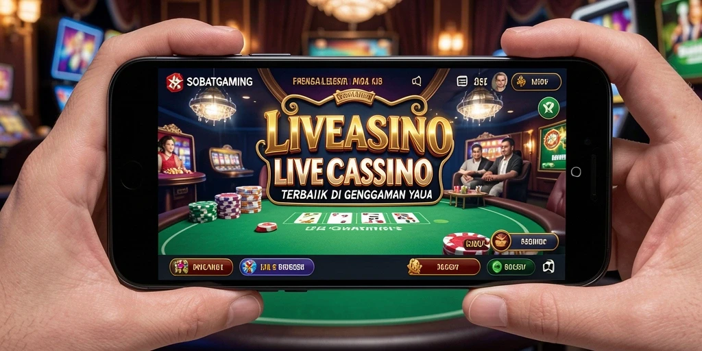 Gameplay Live Casino yang menarik dan interaktif di SOBATGAMING.