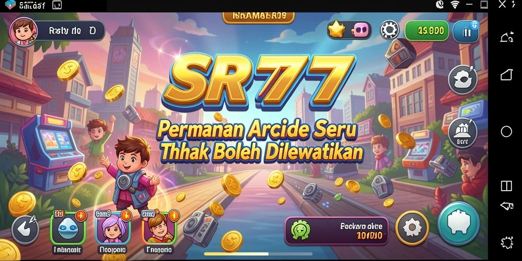 Screenshot gameplay <strong>SR777</strong> yang menampilkan keseruan arcade.